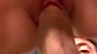 Blonde MILF Spreads Wide for Deep Cock and Cum