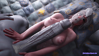 The Ultimate Gift For A Horny Little Slut - Getting Pounded By A Massive Cock ( 3D Futa Hentai )