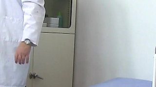 Mature gyno - old dirty doctor with a cam records his female patients
