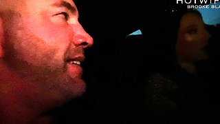 Sexy smoking hot brunette with big boobs and a fat rounf ass