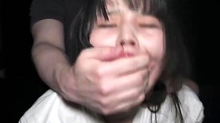 Busty and cute asian handles two big cocks in a threesome