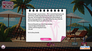 EP2: Day 2: Beach Activities - Futa Zone Lewd Control