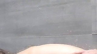 Hot Brunette MILF Amiee Cambridge Takes Johnnys Big Cock in Her Ass in the Shower