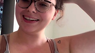 USA Tight big boobs latina masturbating on webcam