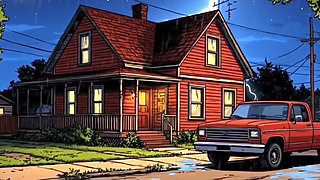 Married Busty Brunette Can't Resist the Sight of a Big Black Cock. Cartoon