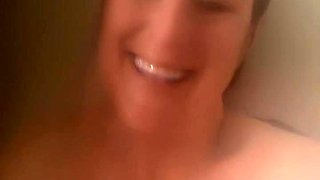 Hot steamy shower wet tits