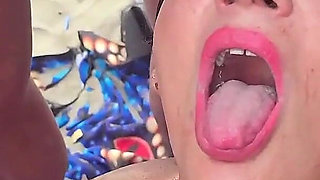 Mouline Rouge Beach Gangbang