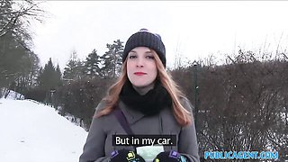 Princess's sex for money smut by Public Agent
