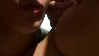 Small titted blond stunner Sarah Peachez masturbating