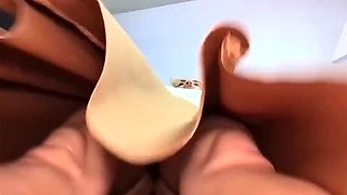 Unaware Giantess Upskirt – Foot Stomp FemDom