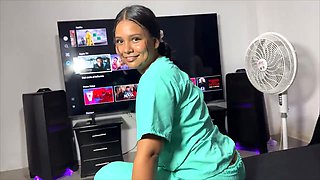 Special service by my nurse neighbor