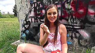 3 Scenes - 2x Long Pissing, Prolapse, Squirting, Big Toy Play, Spanking, Battered Ass and 2x Extra-long Heavily Lubed Pussy