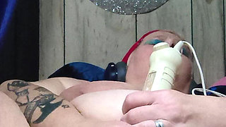 When the Dildo Won't Do Monster Vibrator Head Helps His on the Shelf