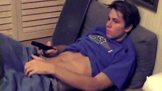 Straight Boy Jayden Jacks Off