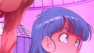 Bulma's Tight Pussy Turns Vegeta Into Super Saiyan