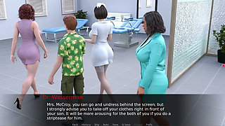 Milftopia - Gameplay - Roleplay - Nurse Strapon Stepmom While She Fucking Her Stepson