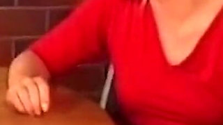 Mature Blonde Fingered Over Bowl Till Squirting Explosion