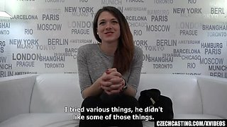 Amateur Czech Girl Squirts on Camera - Homemade POV Reality