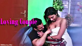 Indian lovers captivate with tender, passionate romantic heat