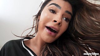 We Live Together - Outdoor Baseball Touchdown On My Pussy starring Violet Starr and Chloe Amour