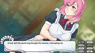 Maid Mansion: cock sucker house maid, cumshot in mouth, Hentai ep.2
