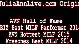 Julia's busty mild dirt