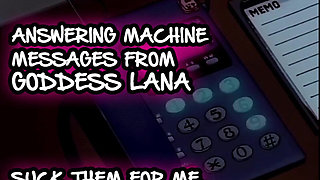 AUDIO ONLY - Answering machine messages 1 suck them for me