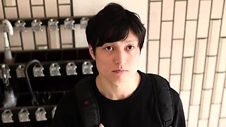 Wild outdoor japanese teen blowjob