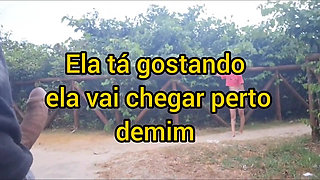 Masturbation: I Showed My Hard-on to a Slut in the Park!