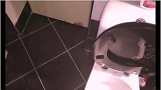 I Was On The Toilet And She Sucked My Fat Dick