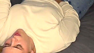 Masturbation Porn Watching Horny Foreplay Blonde Wet Horny Aroused Pussy Massaging Real Orgasm Trembling Twitch