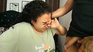 Juegos Calientes Slurps Big Cock in Slutty Hentai Blowjob