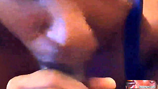 Perfect Lips-mouth Made Him Nut!! After Slurping His Dick