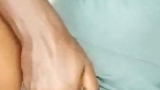 Stepbro Plays with Her Stepsis Tits and Pussy Full Dressed