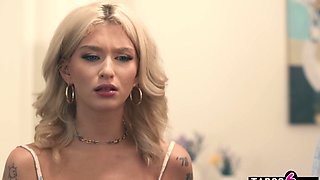 Deceiving stepdad fucks stepsons teen GF