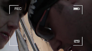 Grandma Gets Fucked on Her House Construction Site by a Young Guy with a Dick