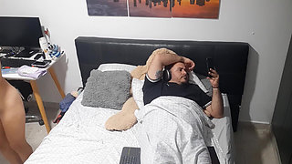 I change clothes with my stepfather and he doesn't look at me