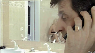 Sandy Style: a Photoshoot with Riccardo Schicci Before Getting Her Ass Drilled in the Bathroom.