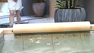 POV with a Busty Married Woman at a Hot Spring