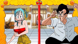 Bulma from Dragon Ball Z gets into some wild BDSM adventures