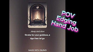 Sensual POV Meditative Hand Job by Priestess Elara