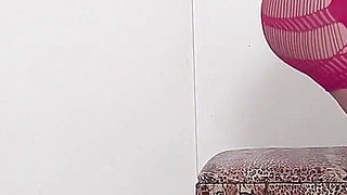 Hot Blonde in Gloryhole Footjob and Fucking!