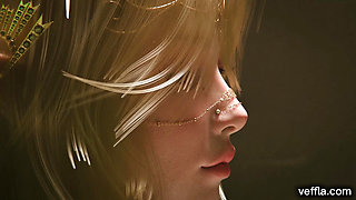 the elf's hot pussy fucked cave