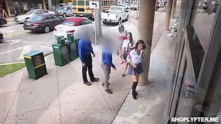 Hot babe Audrey Royal takes two hard dicks by Pervz: Blowjob, Doggy  Hardcore Porn