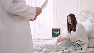 Asian Milf Fucked With Doctor And Let Him Taste Milk