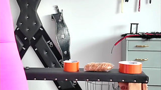 Cage Bondage, Crop Spanking Orgasms, Zentai Layering
