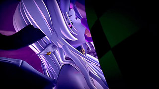 Tanjiro kamado fuck two demon girl pussy