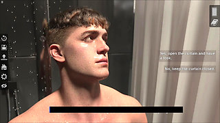 Gay Sam Caught BBC Gay Naked Then He Masturbating In Shower