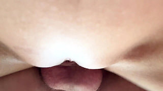 Extreme Close up Juicy Asian Pussy Penetration