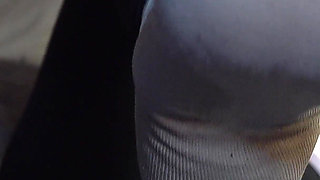 Harmony's Three Week Worn White Socks - Dreamgirls in Socks